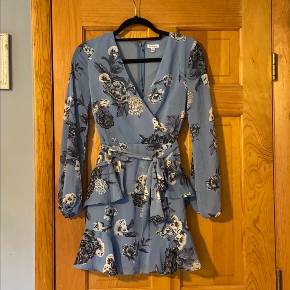 Floral Wrap Dress